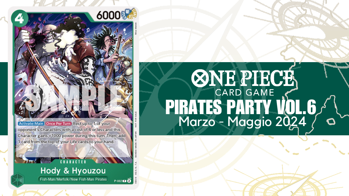 One Piece Card Game: Pirates Party Vol.6