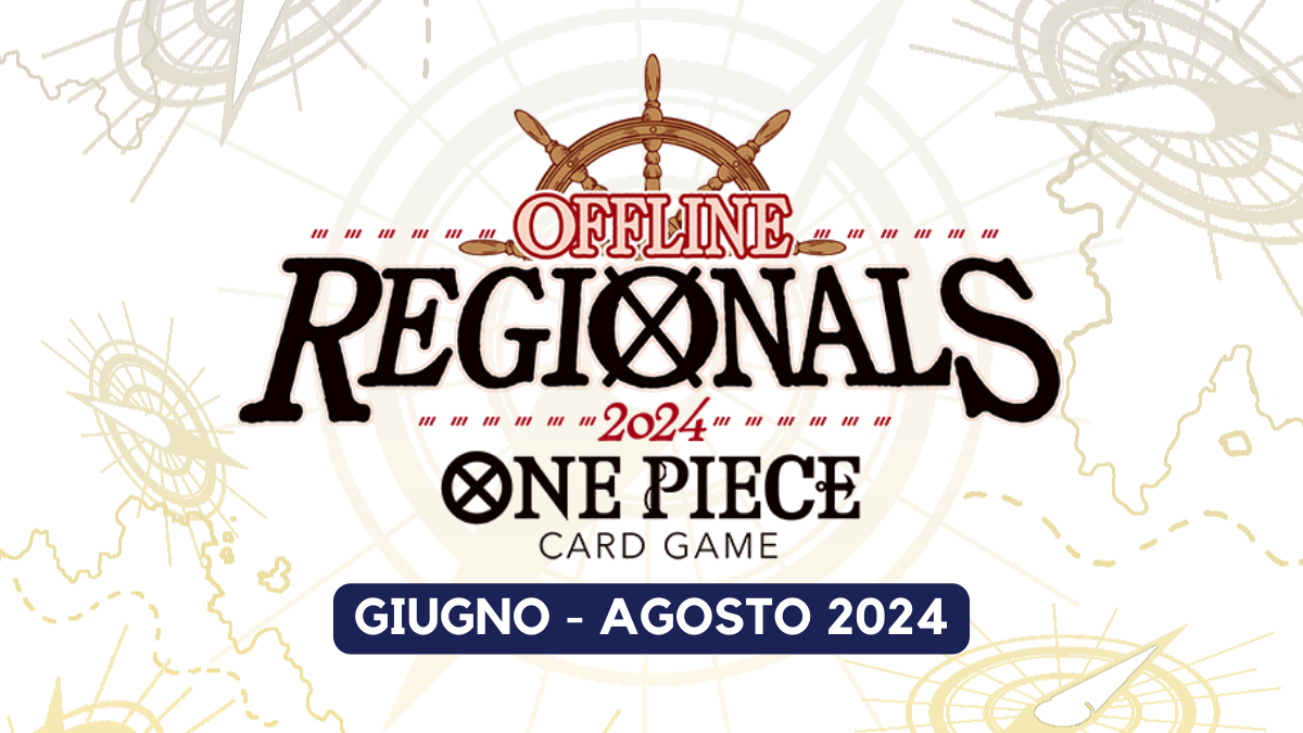 One Piece Card Game: Offline Regional Giugno-Agosto 2024