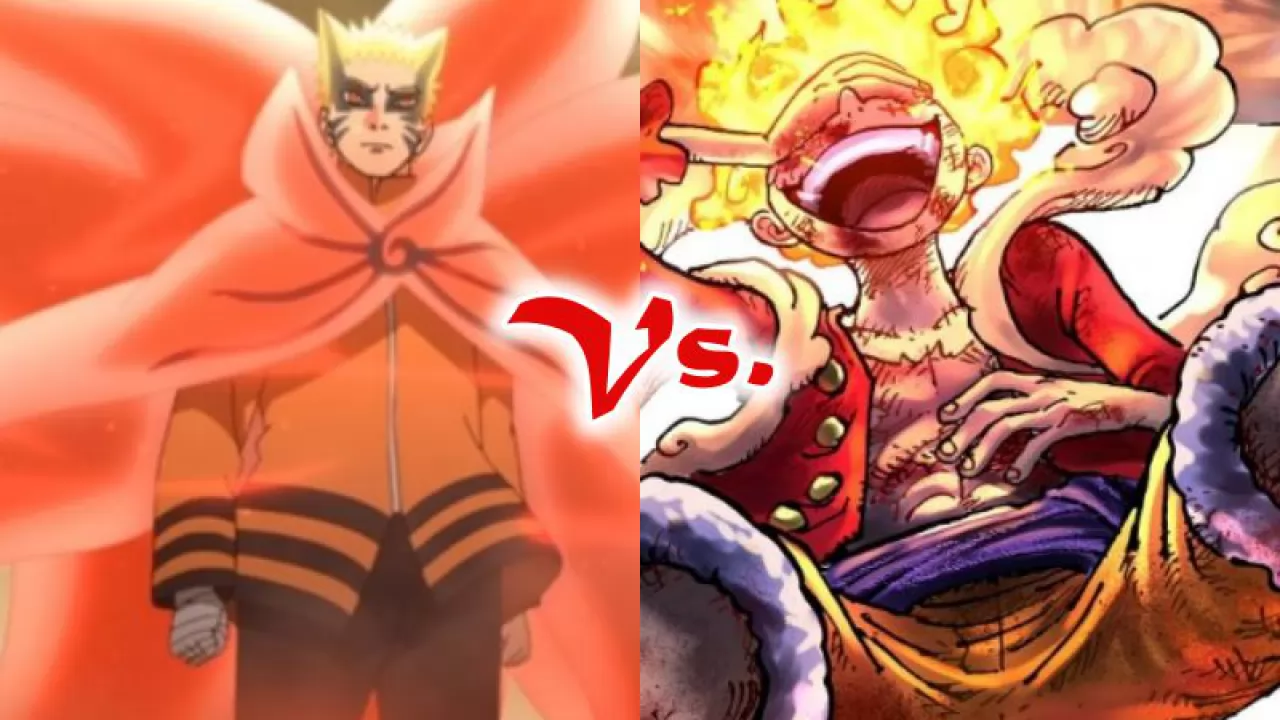 Luffy vs Naruto: Il Gear 5th batte la modalità Baryon?